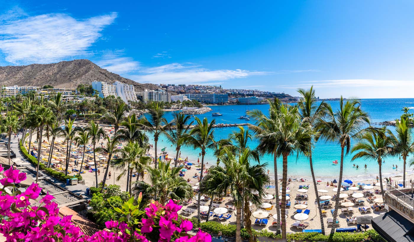 Sonne tanken auf Gran Canaria