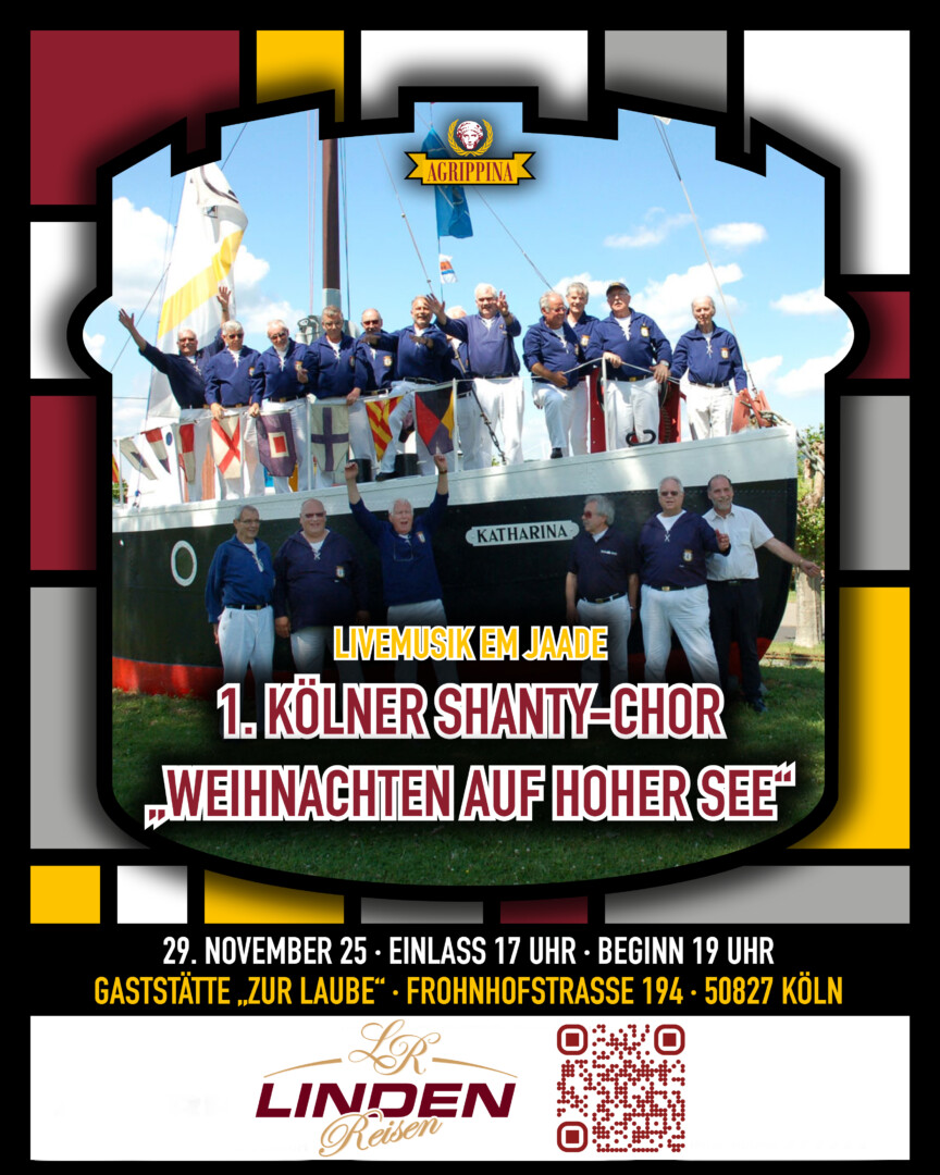 Weihnachtskonzert des 1. Kölner Shanty-Chors