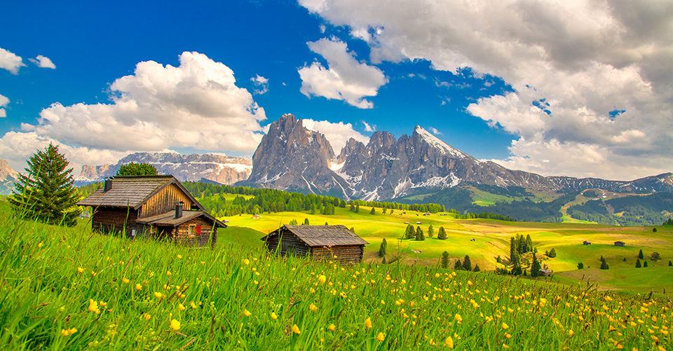 Südtirol - Schenna und der Gardasee